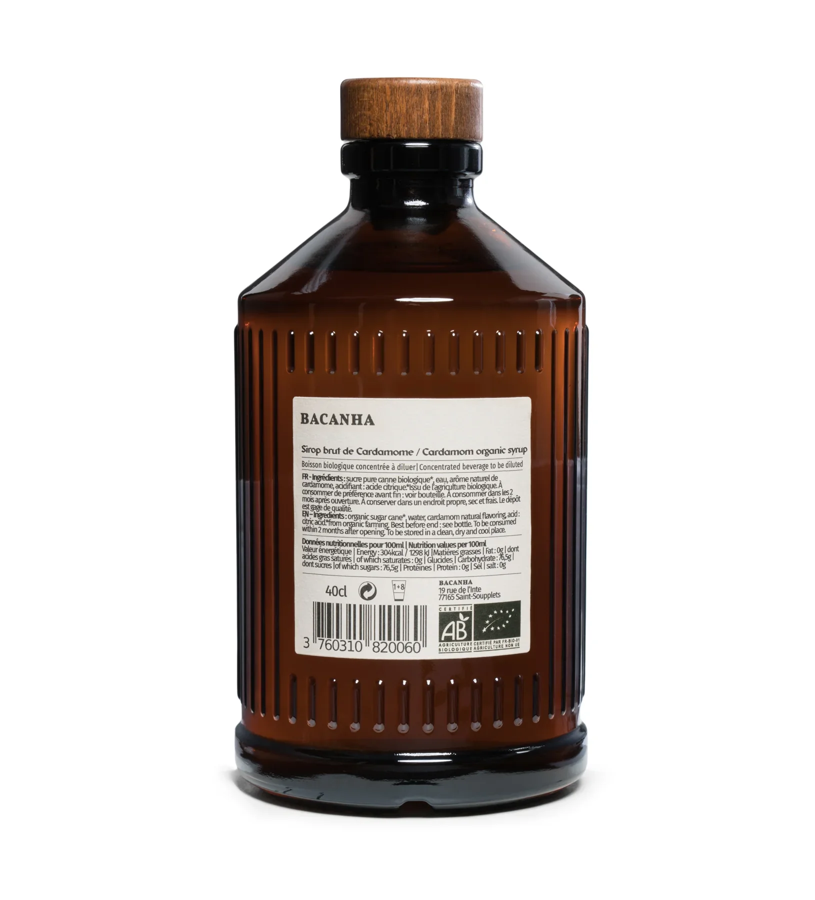 Syrop Bacanha o smaku kardamon [ORGANIC] - Image 2