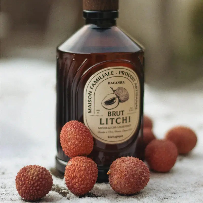 Syrop Bacanha o smaku Liczi [ORGANIC] - Image 3