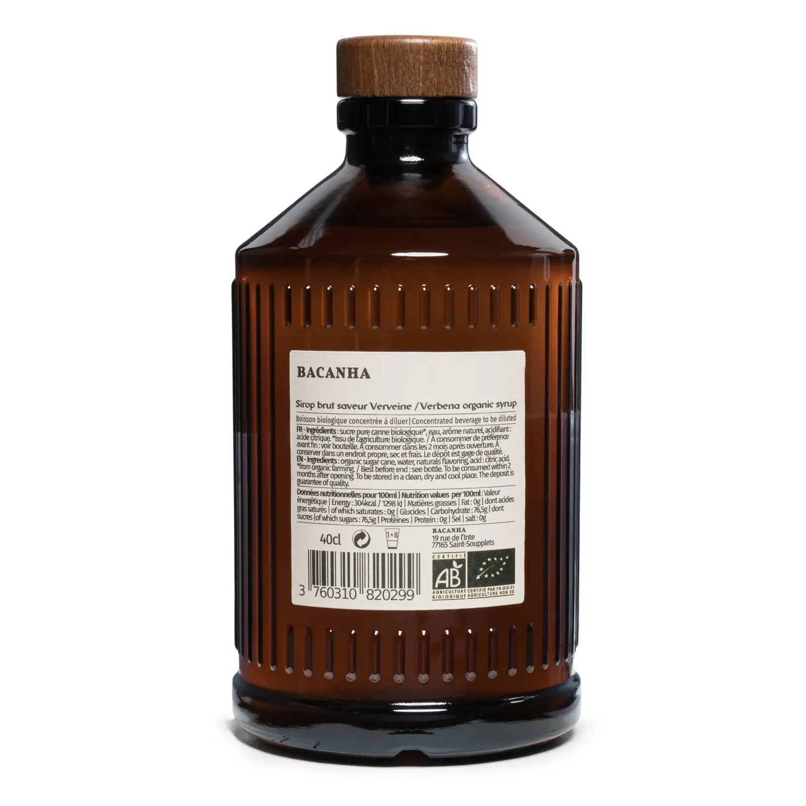 Syrop Bacanha o smaku werbeny [ORGANIC] - Image 2