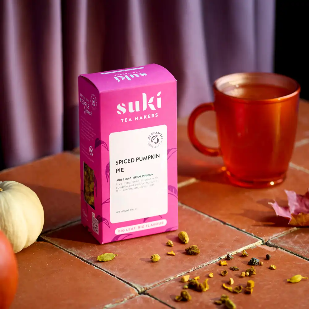 Herbata Owocowa Spiced Pumpkin Pie 80g Suki Tea - Image 3