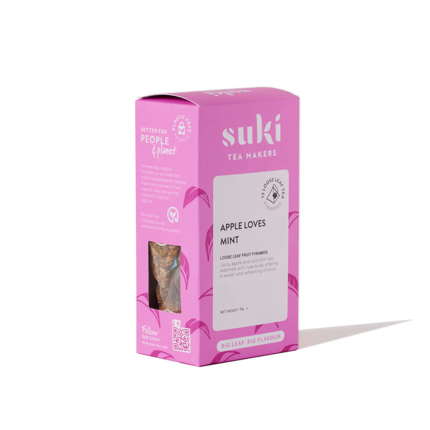 Herbata Owocowa Apple Loves Mint [Jabłko-Mięta] Suki Tea
