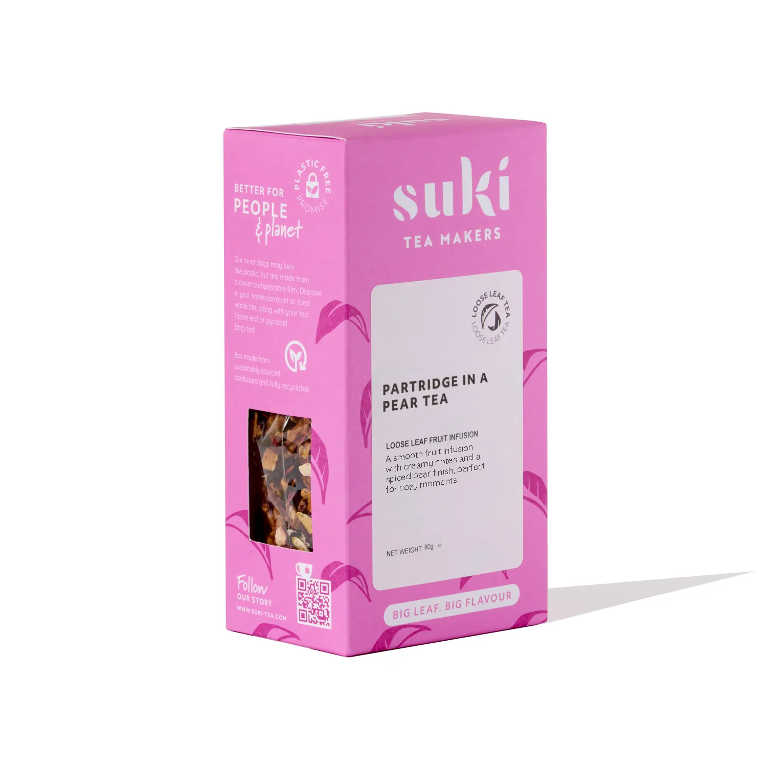 Herbata Owocowa Partridge In A Pear Tea 80g Suki Tea