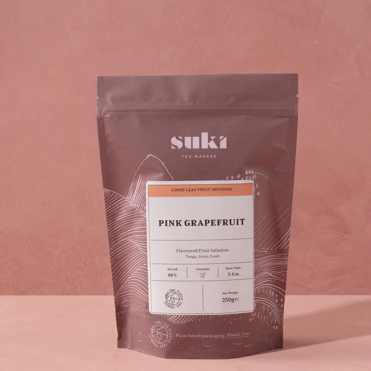 Herbata owocowa Różowy Grejpfrut 250g Suki Tea - Image 2