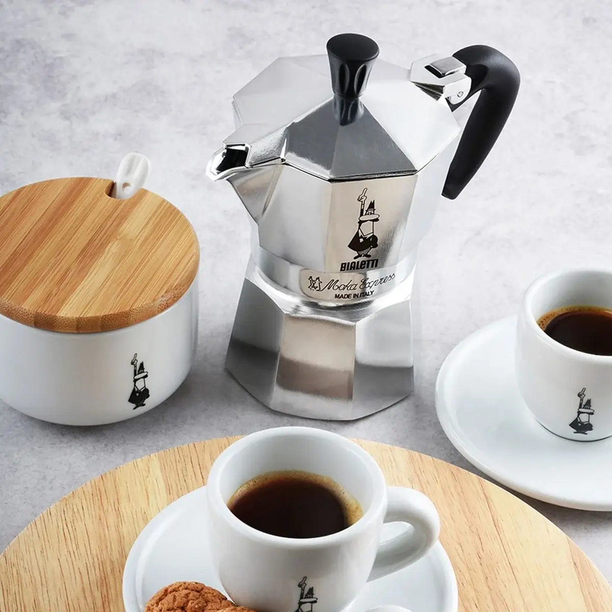 Kawiarka Bialetti Moka Express 6tz Srebrna - Image 2