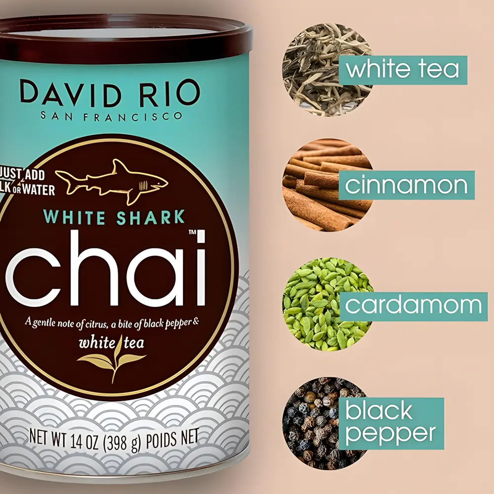 Przyprawa Chai White Shark David Rio 398 g - Image 3