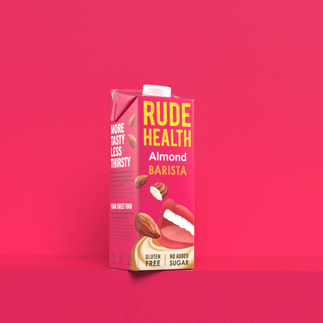 Rude Health Napój Roślinny Migdałowy Barista 1L - Image 3