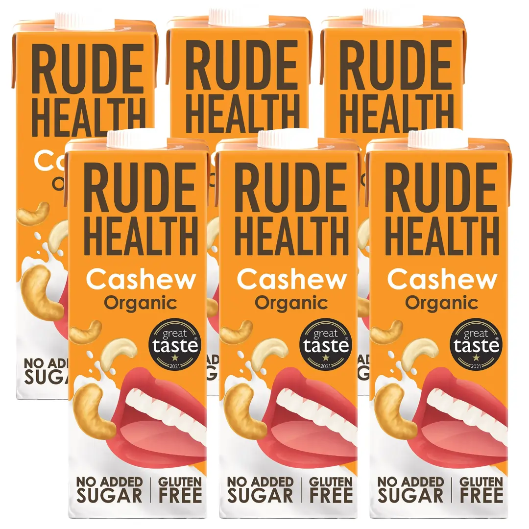 Rude Health Napój Roślinny Z Orzechów Nerkowca Organiczny 6 x 1L