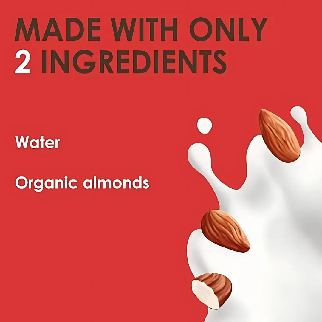 Rude Health Napój Roślinny Czysty Migdał Organiczny 1L - Image 2