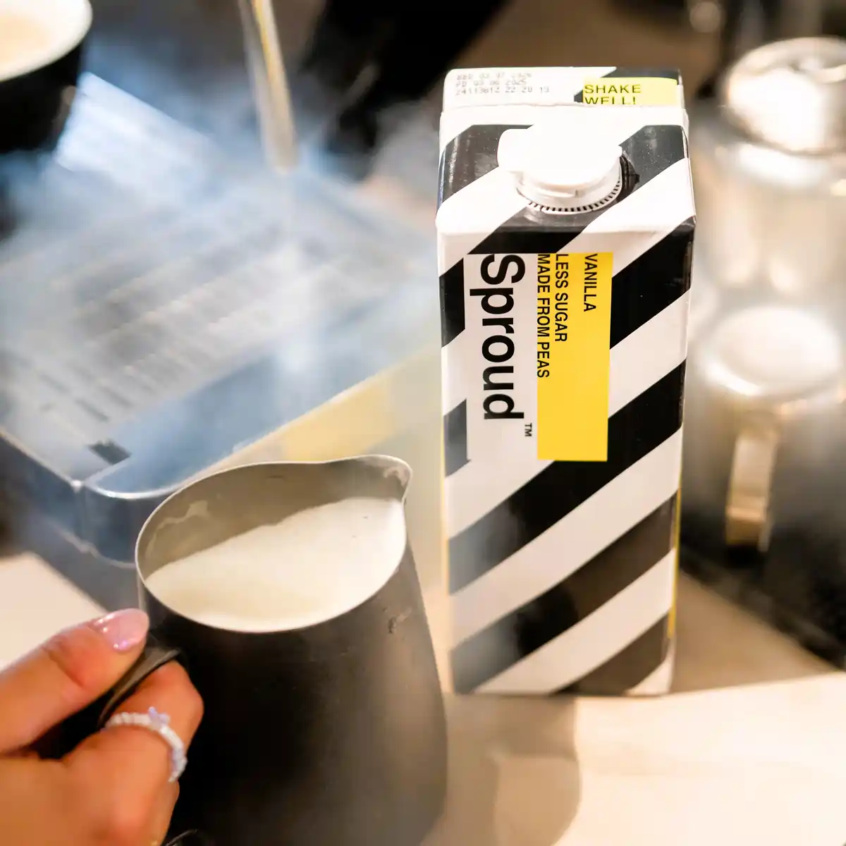 Sproud Vanilla napój roślinny z żółtego grochu 6 x 1L - Image 3