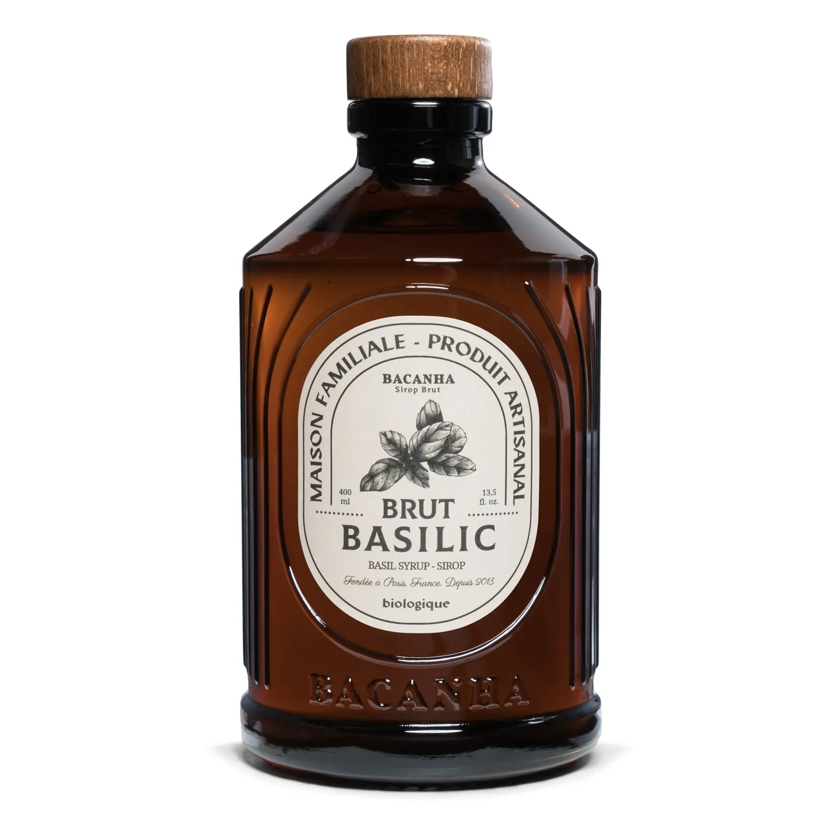 Syrop Bacanha  o smaku bazyliowym [ORGANIC]