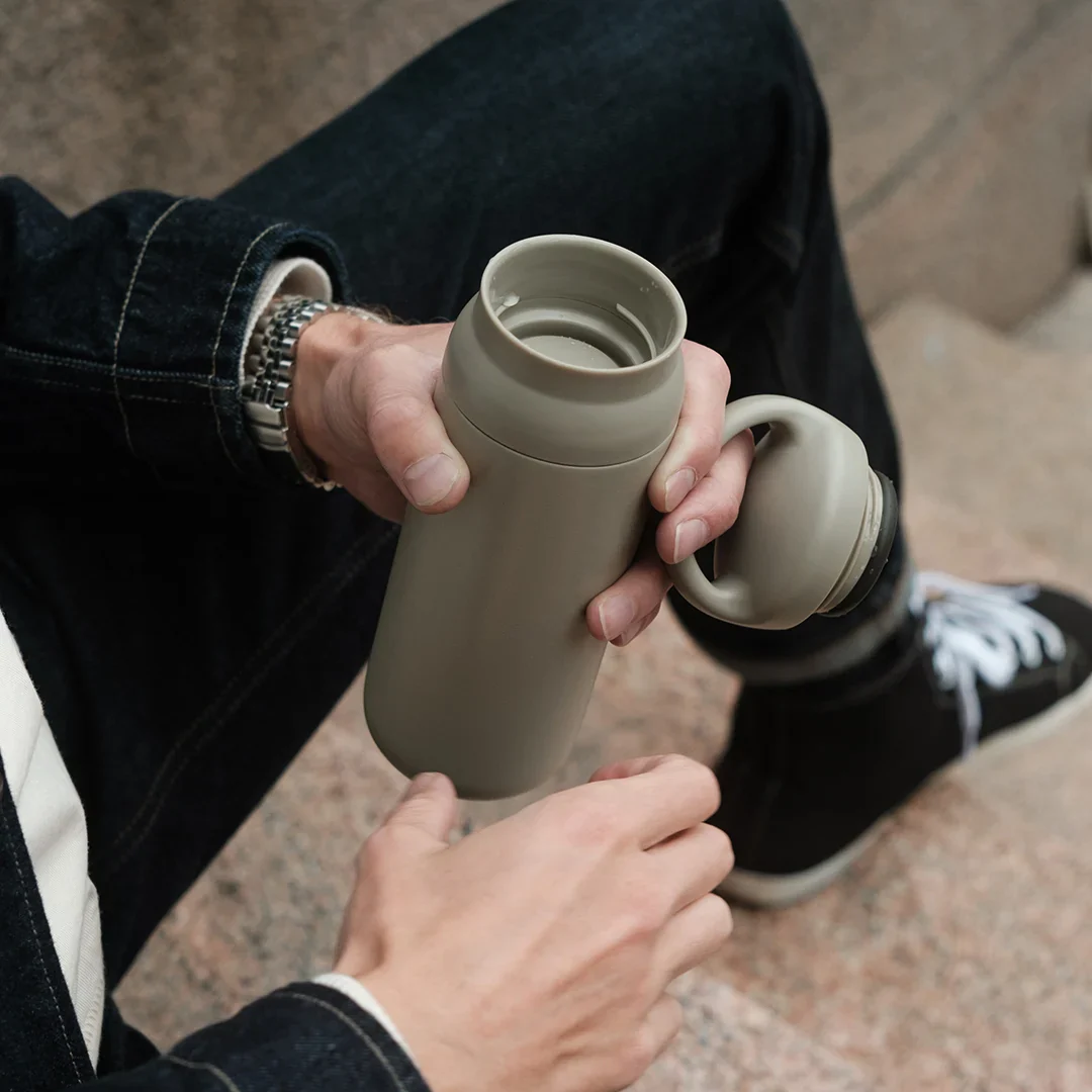 Termos Kinto Day Off Tumbler 500ml Sand Beige - Image 2